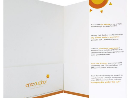 Presentation brochures